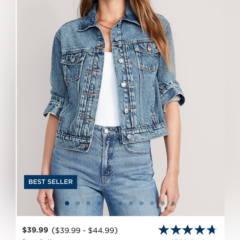 NWT never worn Old Navy classic jean jacket